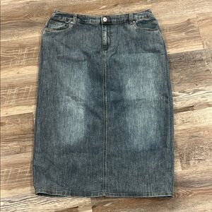 Denim Blue Women's Skirt